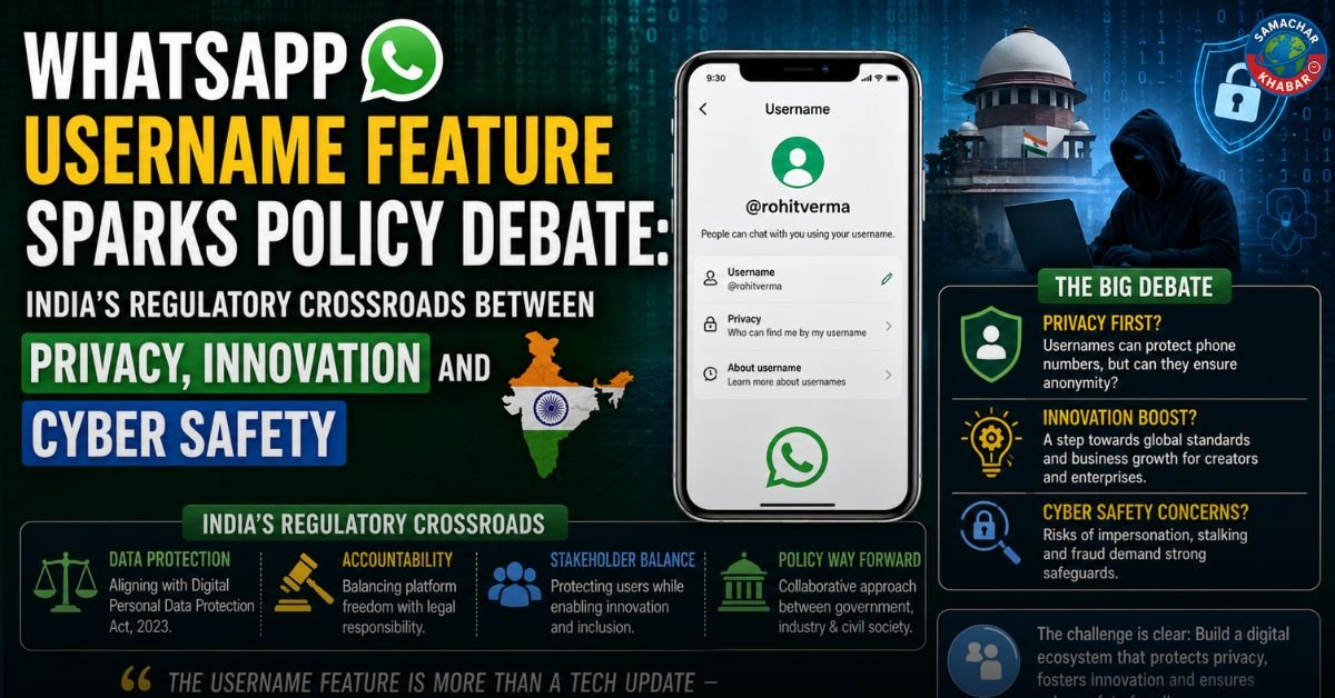 WhatsApp Username Feature Government Raises Concerns